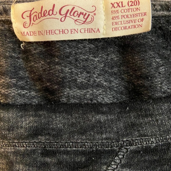 Faded Glory Long Sleeve Tee XXL (20) - Picture 5 of 5